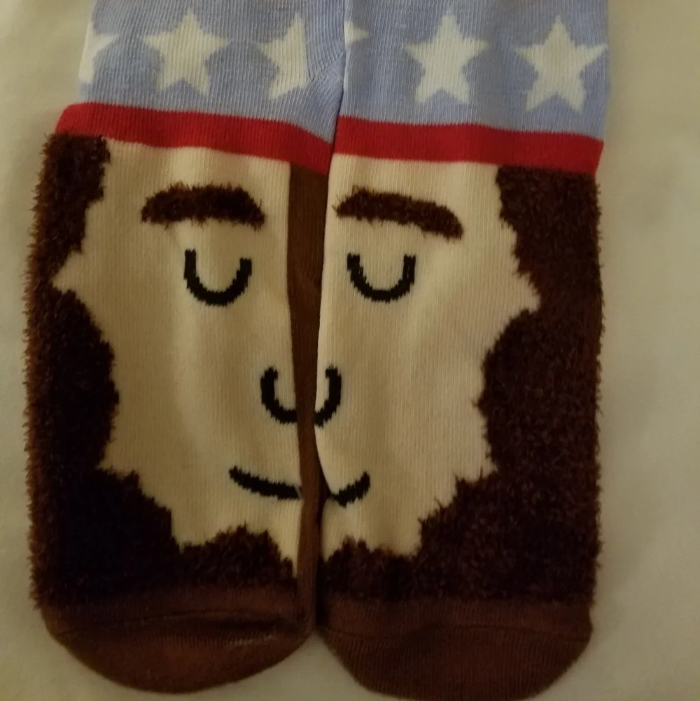 Abraham Lincoln Socks (Shoe Size 5-9)